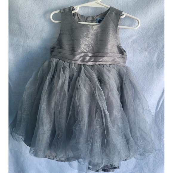 old navy 2t gray silver dress special occasion‎ - Picture 1 of 4